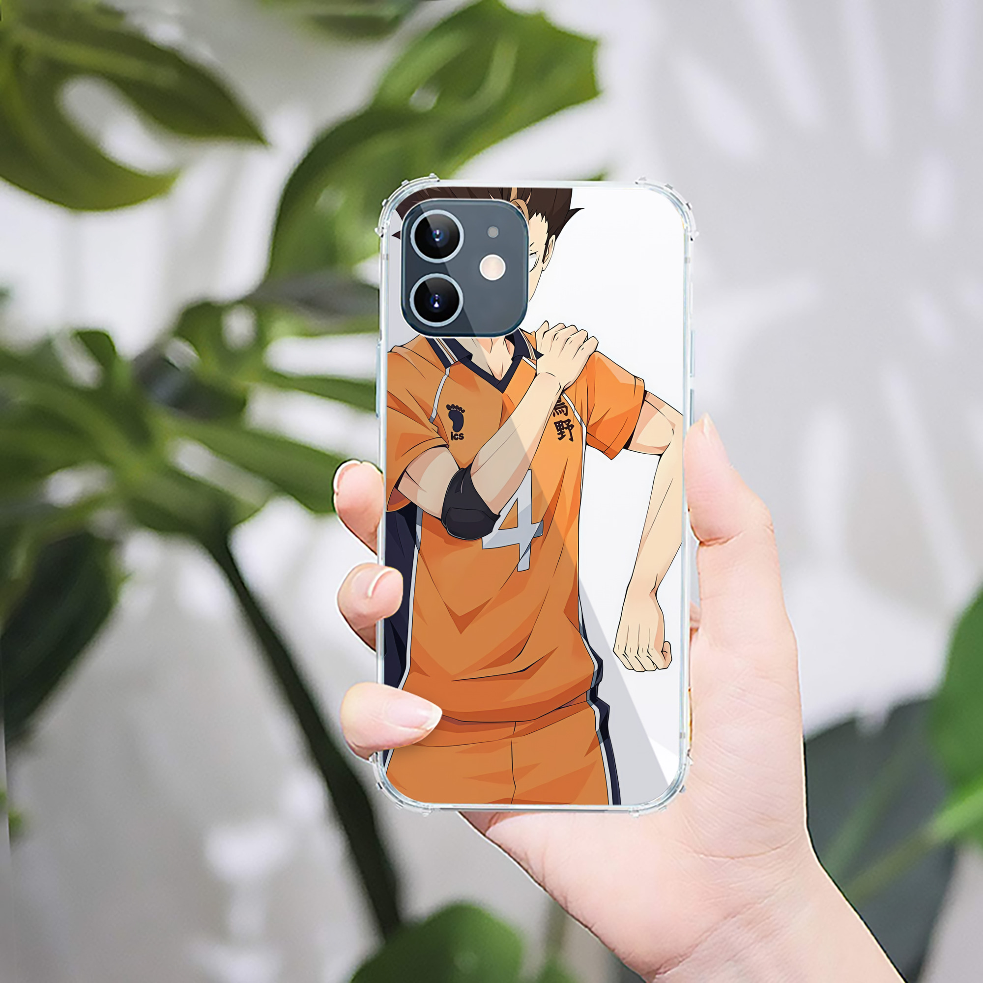 （画像用） ハイキュー!! Haikyu!! 【iPhone 12シリーズ対応】透明スマホケース（クリアソフトケース）